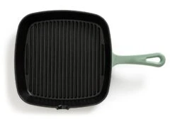 Habitat 23cm Cast Iron Griddle Pan - Sage Green -Home Sales Store 1258404 R Z005A