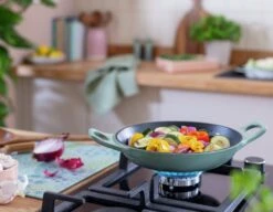 Habitat 20cm Cast Iron Enamel Coated Oven Dish - Green 7 Habitat 20cm Cast Iron Enamel Coated Oven Dish - Green -Home Sales Store 1258411 R Z001C