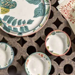 Habitat X Kew Set Of 2 Ceramic Dinner Plates 16 Habitat X Kew Set Of 2 Ceramic Dinner Plates -Home Sales Store 1300565 R Z003C