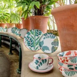 Habitat X Kew Set Of 2 Ceramic Dinner Plates 17 Habitat X Kew Set Of 2 Ceramic Dinner Plates -Home Sales Store 1300565 R Z004C