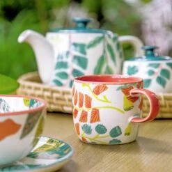 Habitat X Kew Set Of 2 Ceramic Mugs -Home Sales Store 1300637 R Z003C