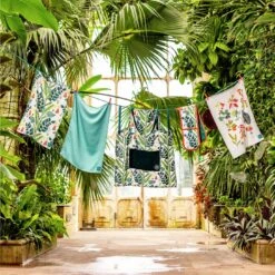 Kew Set Of 3 Botanical Tea Towels -Home Sales Store 1300716 R Z001C