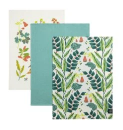 Kew Set Of 3 Botanical Tea Towels -Home Sales Store 1300716 R Z004A