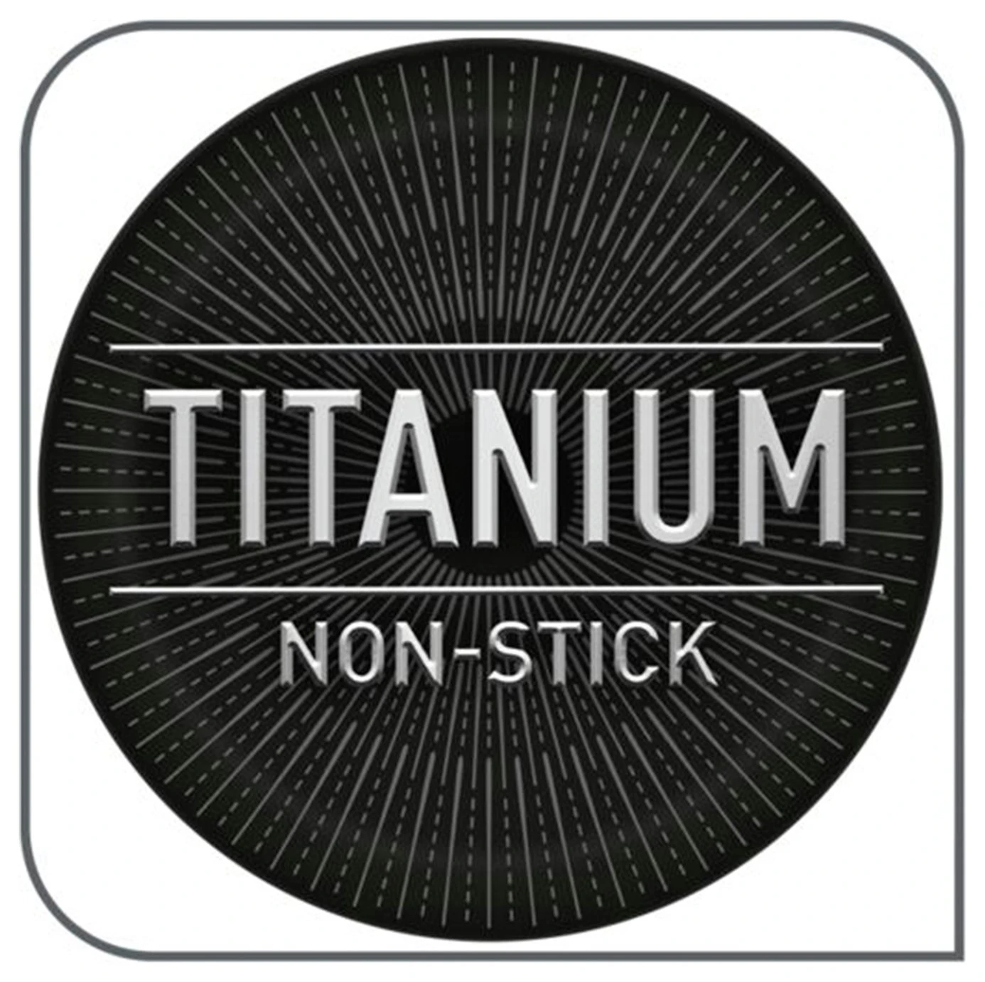 Tefal Total 3 Piece Non Stick Pan Set - Black 6 Tefal Total 3 Piece Non Stick Pan Set - Black - Image 4