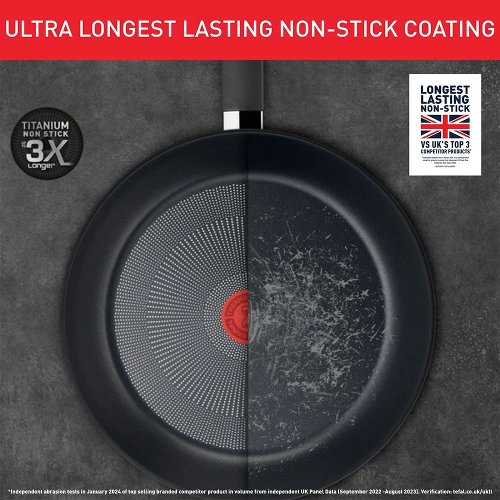 Tefal Titanium Excellence 20cm Aluminium Saucepan 6 Tefal Titanium Excellence 20cm Aluminium Saucepan - Image 4