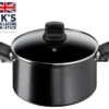 Tefal Titanium Excellence 24cm Aluminium Stock Pot - Black -Home Sales Store 1303830 R Z001A