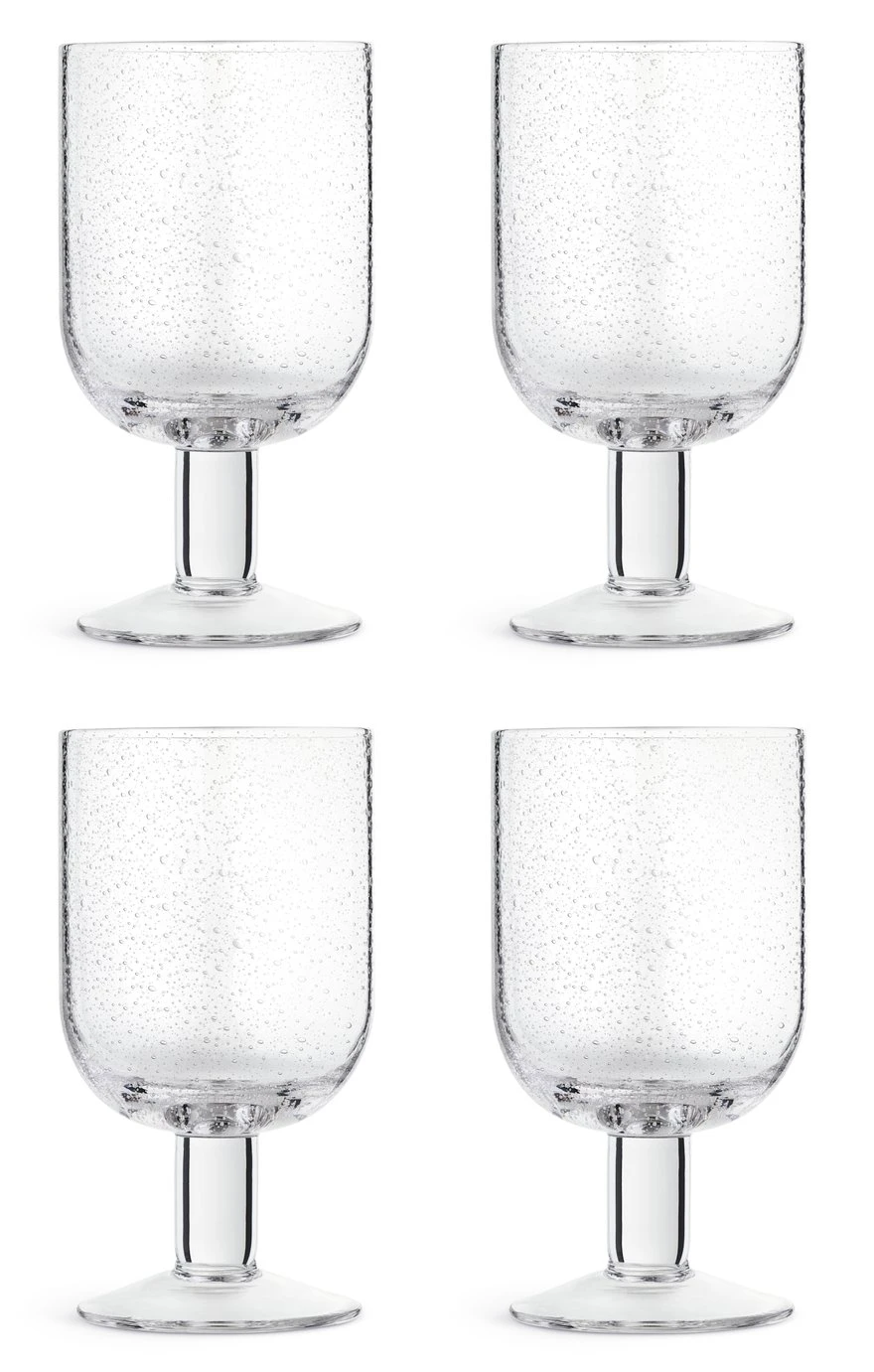 Habitat Bubble Set Of 4 Wine Glasses 3 Habitat Bubble Set Of 4 Wine Glasses