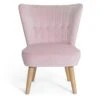 Habitat Alexis Velvet Cocktail Chair - Pink -Home Sales Store 1341225 R Z001A
