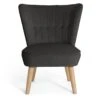 Habitat Alexis Velvet Cocktail Chair - Charcoal -Home Sales Store 1341256 R Z001A