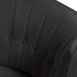 Habitat Alexis Velvet Cocktail Chair - Charcoal -Home Sales Store 1341256 R Z005A