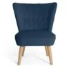 Habitat Alexis Velvet Cocktail Chair - Navy -Home Sales Store 1341270 R Z001A
