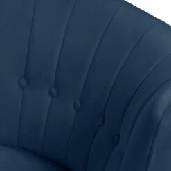 Habitat Alexis Velvet Cocktail Chair - Navy -Home Sales Store 1341270 R Z005A