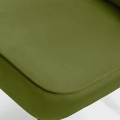 Habitat Alexis Velvet Cocktail Chair - Olive -Home Sales Store 1341287 R Z006A
