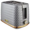 Tower T20054GRY Empire 2 Slice Toaster - Grey -Home Sales Store 1345324 R Z001A