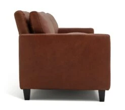 Habitat Chester Leather 3 Seater Sofa - Dark Feet - Tan -Home Sales Store 1345616 R Z004A