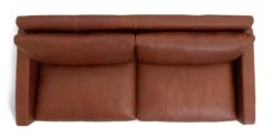 Habitat Chester Leather 3 Seater Sofa - Dark Feet - Tan -Home Sales Store 1345616 R Z005A