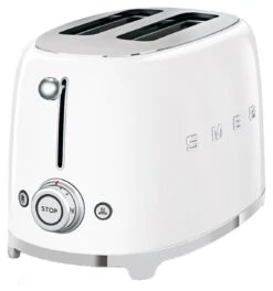 Smeg TSF01WHUK 50's Style Retro 2 Slice Toaster - White -Home Sales Store 1346426 R Z005A