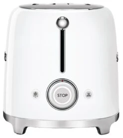 Smeg TSF01WHUK 50's Style Retro 2 Slice Toaster - White -Home Sales Store 1346426 R Z006A
