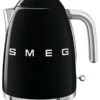 Smeg KLF03BLUK 50's Style Retro Kettle - Black -Home Sales Store 1346440 R Z001A