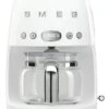 Smeg DCF02 50's Style Retro Drip Filter Coffee Machine White -Home Sales Store 1346639 R Z001A