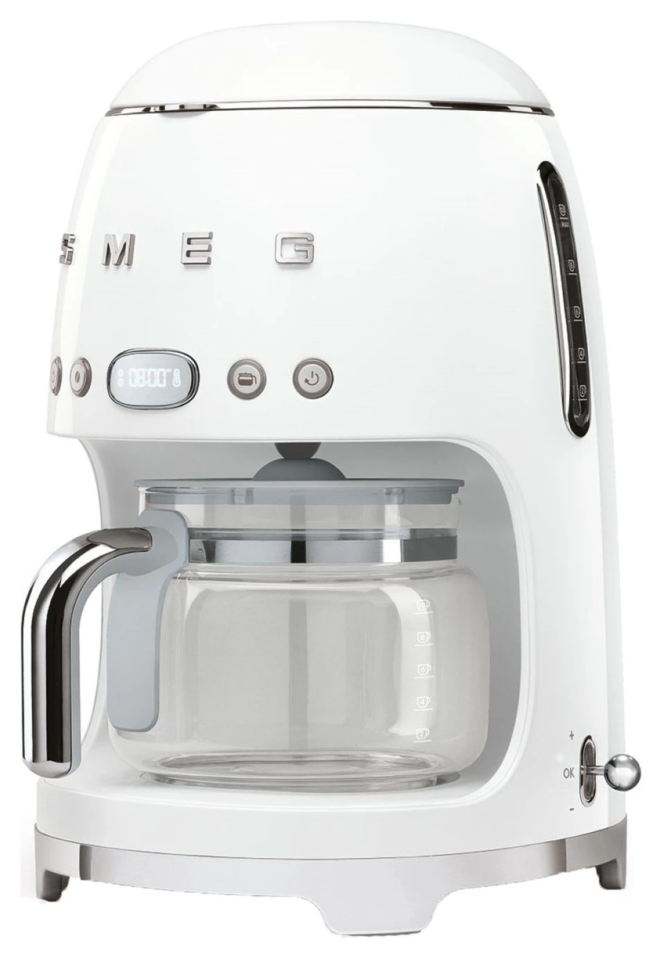 Smeg DCF02 50's Style Retro Drip Filter Coffee Machine White 4 Smeg DCF02 50's Style Retro Drip Filter Coffee Machine White - Image 2