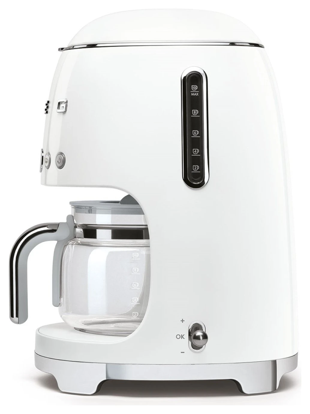 Smeg DCF02 50's Style Retro Drip Filter Coffee Machine White 5 Smeg DCF02 50's Style Retro Drip Filter Coffee Machine White - Image 3