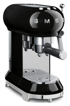 Smeg ECF01 50's Style Retro Espresso Coffee Machine - Black -Home Sales Store 1346646 R Z004A