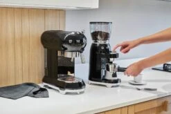 Smeg ECF01 50's Style Retro Espresso Coffee Machine - Black -Home Sales Store 1346646 R Z007A