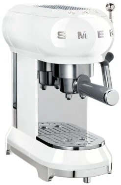 Smeg ECF01 50's Style Retro Espresso Coffee Machine - White -Home Sales Store 1346653 R Z004A