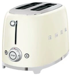 Smeg TSF01CRUK 50's Style Retro 2 Slice Toaster - Cream -Home Sales Store 1346804 R Z005A