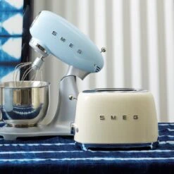 Smeg TSF01CRUK 50's Style Retro 2 Slice Toaster - Cream -Home Sales Store 1346804 R Z009A