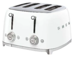 Smeg TSF03WHUK 50's Style Retro 4 Slice Toaster - White -Home Sales Store 1346842 R Z005A