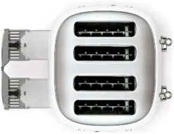 Smeg TSF03WHUK 50's Style Retro 4 Slice Toaster - White -Home Sales Store 1346842 R Z008A