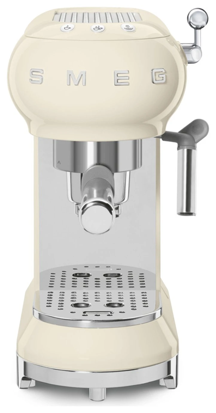 Smeg ECF01 50's Style Retro Espresso Coffee Machine - Cream 3 Smeg ECF01 50's Style Retro Espresso Coffee Machine - Cream