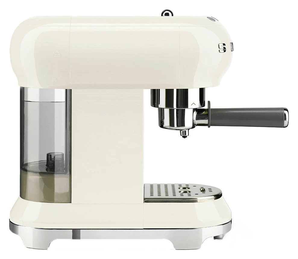 Smeg ECF01 50's Style Retro Espresso Coffee Machine - Cream 4 Smeg ECF01 50's Style Retro Espresso Coffee Machine - Cream - Image 2