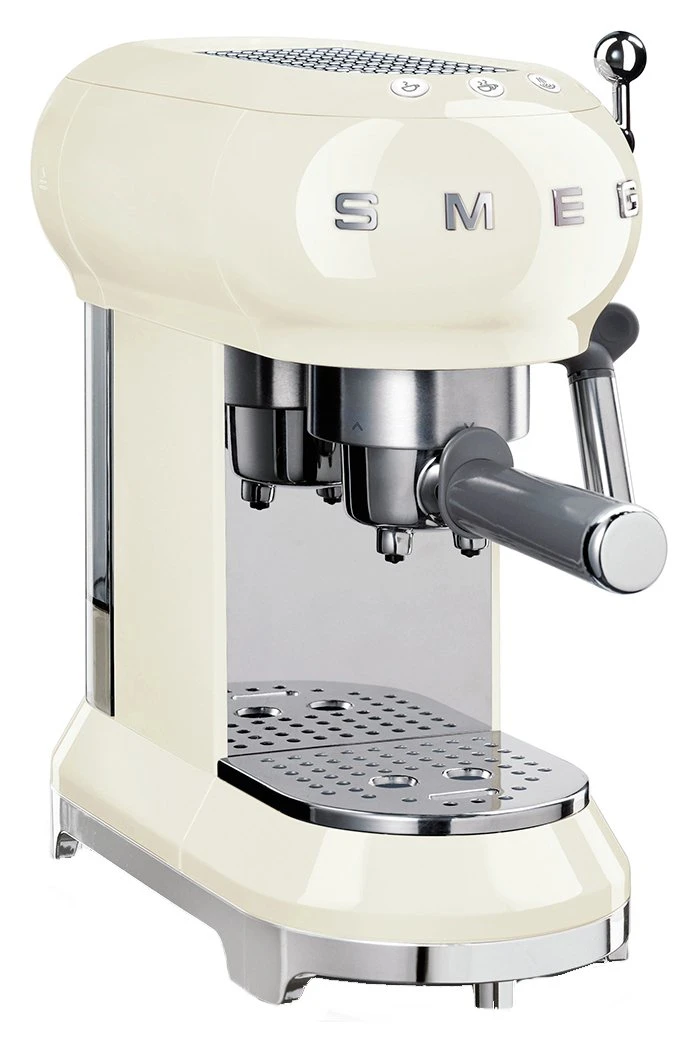 Smeg ECF01 50's Style Retro Espresso Coffee Machine - Cream 8 Smeg ECF01 50's Style Retro Espresso Coffee Machine - Cream - Image 6
