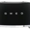 Smeg TSF01BLUK 50's Style Retro 2 Slice Toaster - Black -Home Sales Store 1346945 R Z001A