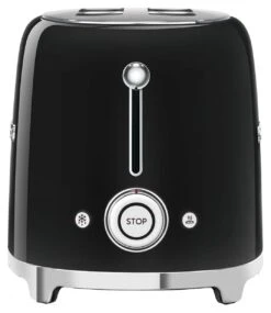Smeg TSF01BLUK 50's Style Retro 2 Slice Toaster - Black -Home Sales Store 1346945 R Z006A