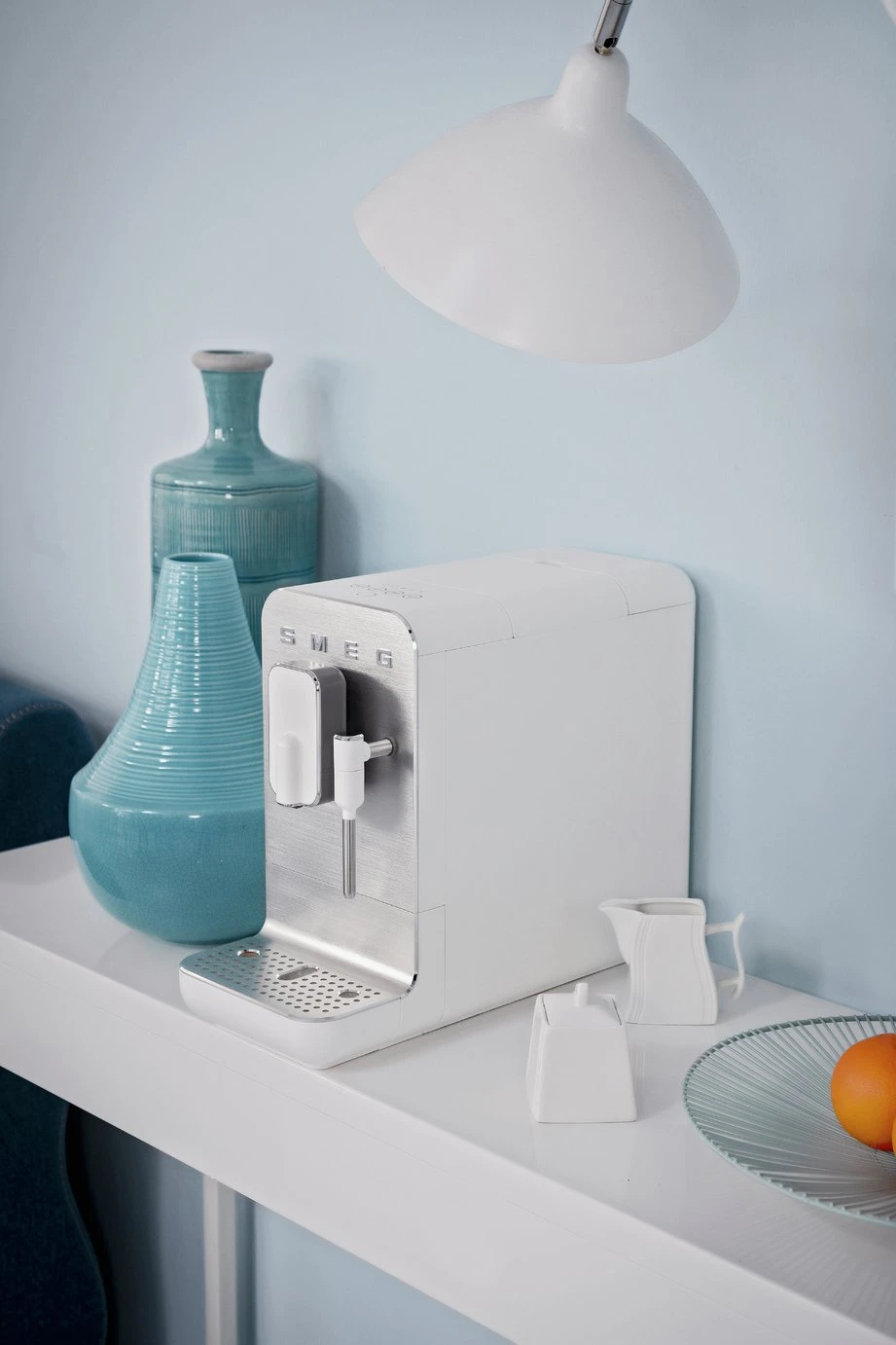 Smeg BCC02 Bean To Cup Coffee Machine - White 16 Smeg BCC02 Bean To Cup Coffee Machine - White - Image 14