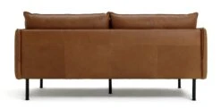 Habitat Moore Leather 3 Seater Sofa - Tan -Home Sales Store 1352616 R Z003A