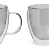 Habitat Double Walled Set Of 2 Coffee Cup - Grey -Home Sales Store 1357147 R Z001A