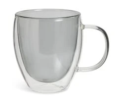 Habitat Double Walled Set Of 2 Coffee Cup - Grey -Home Sales Store 1357147 R Z002A