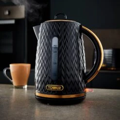 Tower T10052BLK Empire Kettle - Black -Home Sales Store 1357439 R Z008A