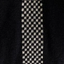 Habitat Woven Stripe Pack Of 2 Seat Cushion - Black 9 Habitat Woven Stripe Pack Of 2 Seat Cushion - Black -Home Sales Store 1402353 R B001