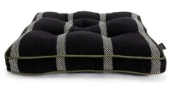 Habitat Woven Stripe Pack Of 2 Seat Cushion - Black 10 Habitat Woven Stripe Pack Of 2 Seat Cushion - Black -Home Sales Store 1402353 R Z002A