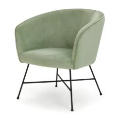 Habitat Jax Metal Accent Chair - Mint Green -Home Sales Store 1403950 R Z002A