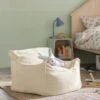 Habitat Kids Single Chair Boucle Bean Bag - Off White -Home Sales Store 1405044 R Z001C