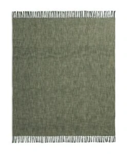 Habitat Recycled Throw - Green - 125x150cm -Home Sales Store 1406775 R Z004A