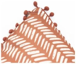 Streetwize Terracotta Fern Outdoor Cushion - Pack Of 4 -Home Sales Store 1480186 R Z003A