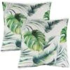 Streetwize Botanical Leaf Printed Outdoor Cushion-Pack Of 4 -Home Sales Store 1480227 R Z001A